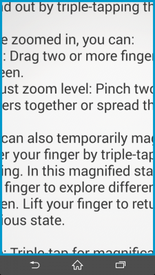 Mengaktifkan Fitur Magnification Gestures pada Android